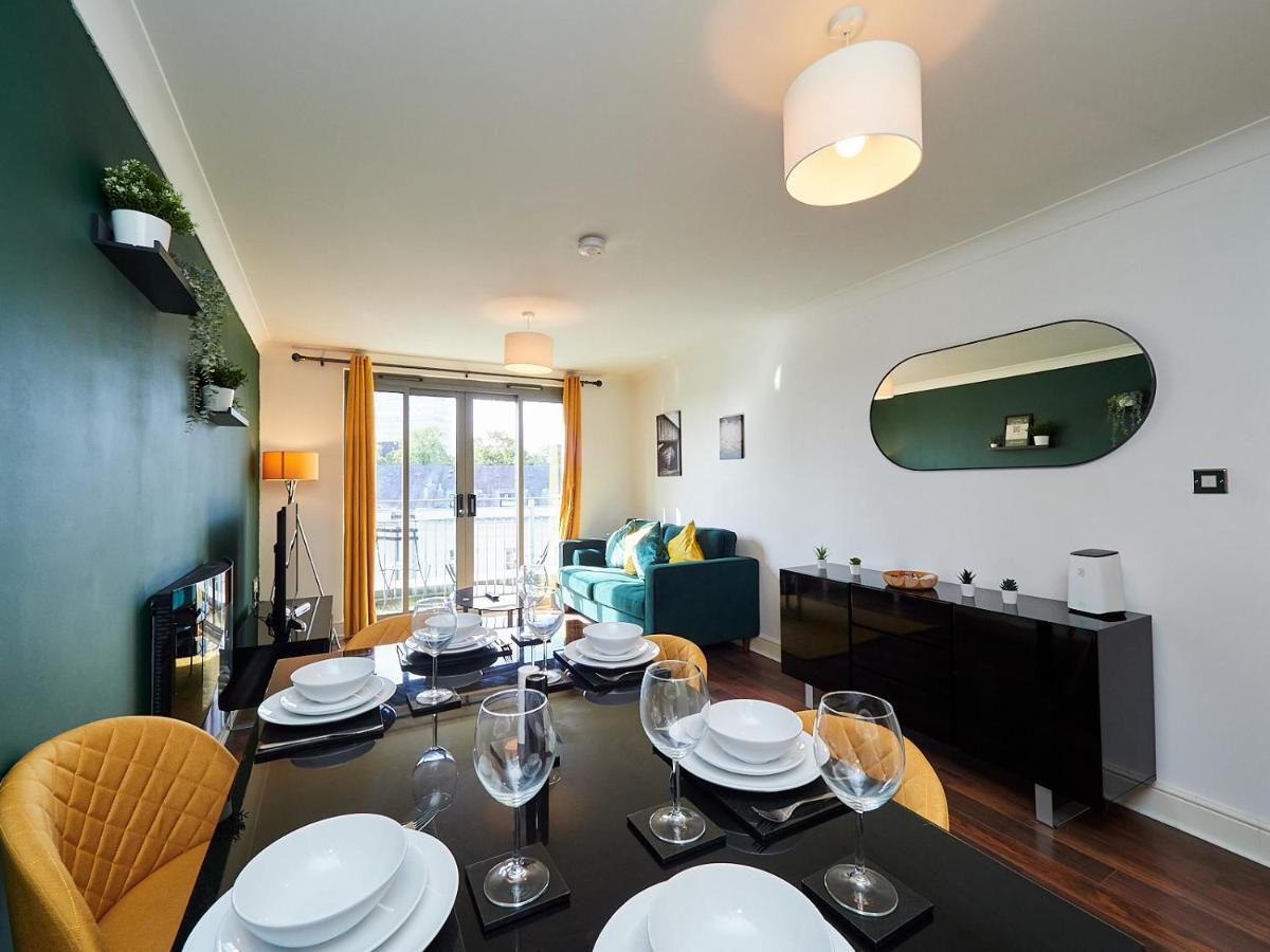 Emerald Suite - Two Story Duplex Apartment - Balcony - Contractors - Family - City Centre - Broadway Plaza - Five Ways - Sleeps 6 Birmingham Exterior foto