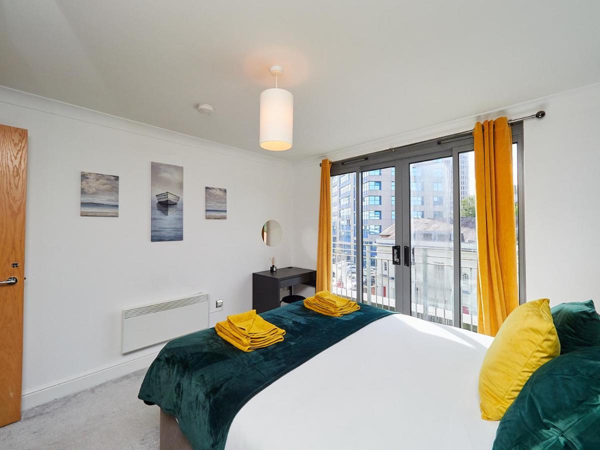Emerald Suite - Two Story Duplex Apartment - Balcony - Contractors - Family - City Centre - Broadway Plaza - Five Ways - Sleeps 6 Birmingham Exterior foto
